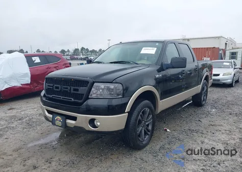 2007 Ford F-150 Lariat/Xlt from USA, damaged, VIN 1FTPW12V77KD37775